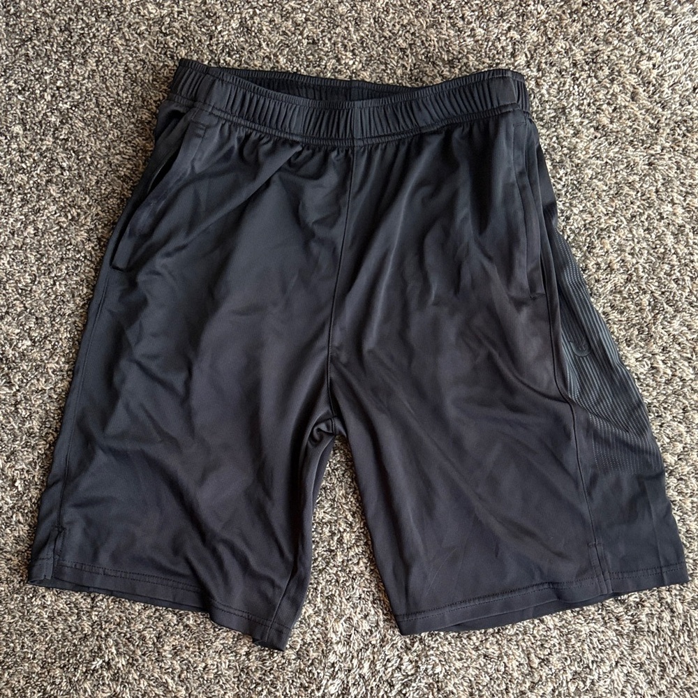Men's Black Athletic Shorts